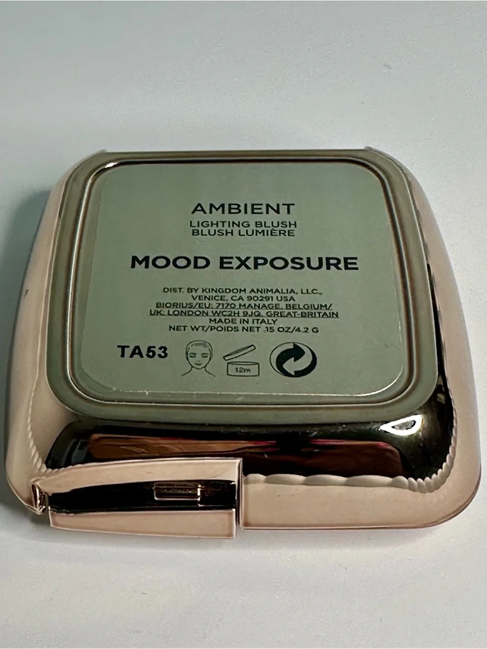 Hourglass Ambient Lighting Blush Mood Exposure 0.15 oz /4.2 g Full Size NWOB